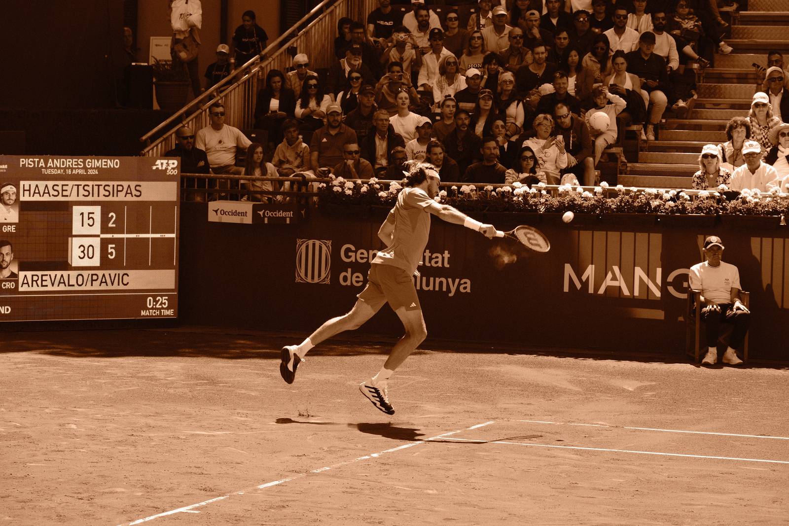 Clay Court film recipe sample photo