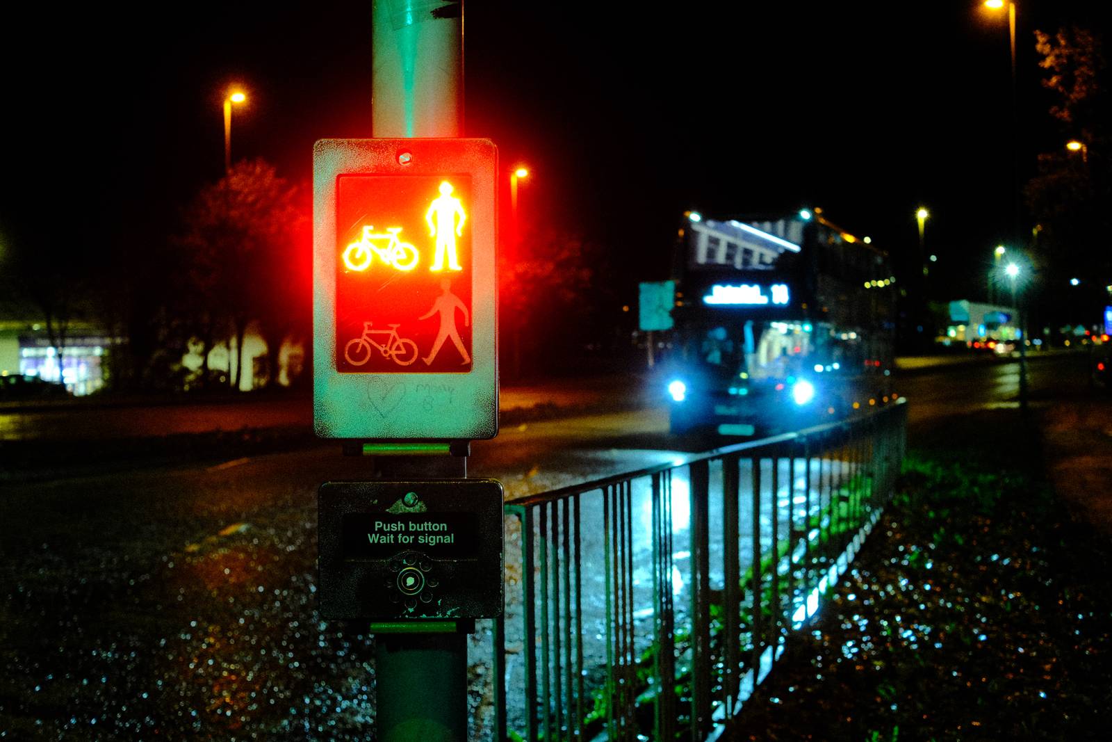 Nightwalker film recipe sample photo